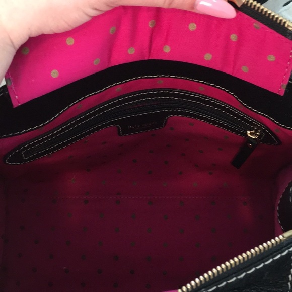 Black leather Y2K Kate Spade shoulder bag - Picture 6 of 6